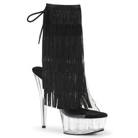 Pleaser DELIGHT-1017TF Transparent Black Sale Women
