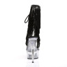 Pleaser DELIGHT-1017TF Transparent Black Sale Women