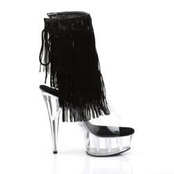 Pleaser DELIGHT-1017TF Transparent Black Sale Women