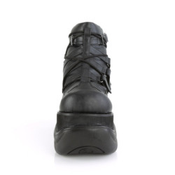 Demonia BOXER-13 Black Vegan Leather Men Boots