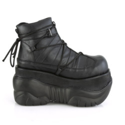 Demonia BOXER-13 Black Vegan Leather Men Boots