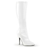 Pleaser SEDUCE-2000 White Patent Sale Women