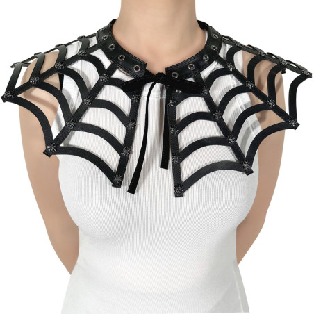 Demonia DA-213 Black Vegan Leather Accessories Women