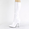 Pleaser SEDUCE-2000 White Patent Sale Women