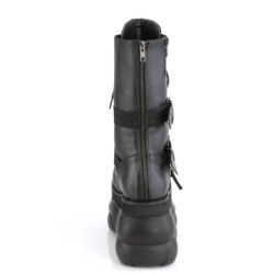 Demonia BOXER-230 Black Vegan Leather Men Boots