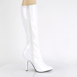Pleaser SEDUCE-2000 White Patent Sale Women