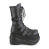 Demonia BOXER-230 Black Vegan Leather Men Boots
