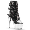 Pleaser ADORE-1017SQF Transparent Black Hologram Sale