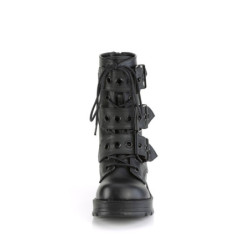 Demonia BRATTY-118 Black Vegan Platform Women Boots
