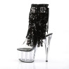 Pleaser ADORE-1017SQF Transparent Black Hologram Sale