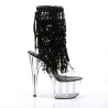 Pleaser ADORE-1017SQF Transparent Black Hologram Sale