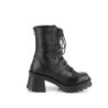 Demonia BRATTY-118 Black Vegan Platform Women Boots