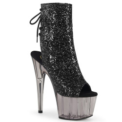 Pleaser ADORE-1018GT Black Glitter Tinted Sale Women