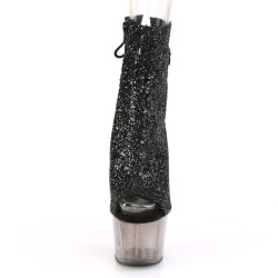 Pleaser ADORE-1018GT Black Glitter Tinted Sale Women