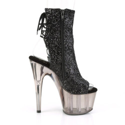 Pleaser ADORE-1018GT Black Glitter Tinted Sale Women