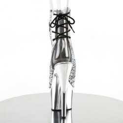 Pleaser ADORE-1018HG Silver Hologram Chrome Sale Women