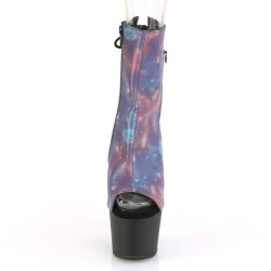 Pleaser ADORE-1018REFL Purple Blue Reflective Black