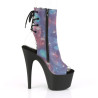 Pleaser ADORE-1018REFL Purple Blue Reflective Black