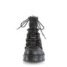 Demonia BRATTY-32 Black Women Chunky Platform Shoes