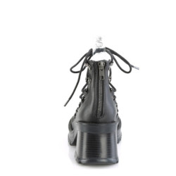 Demonia BRATTY-32 Black Women Chunky Platform Shoes
