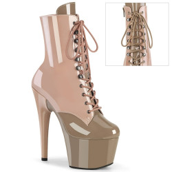 Pleaser ADORE-1020DC Nude Sand Patent Sale Women