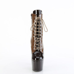Pleaser ADORE-1020DC Mocha Coffee Patent Sale Women