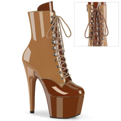 Pleaser ADORE-1020DC Toffee Caramel Patent Sale Women
