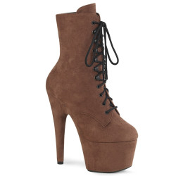 Pleaser ADORE-1020FS Caramel Vegan Suede Sale Women