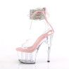 Pleaser ADORE-724RS Transparent Rose Sale Women