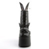 Demonia CAMEL-202 Black Vegan Chunky Platform Boots