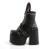 Demonia CAMEL-202 Black Vegan Chunky Platform Boots