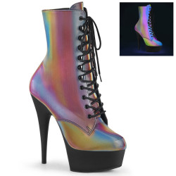 Pleaser DELIGHT-1020REFL Rainbow Reflective Black Sale