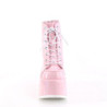 Demonia CAMEL-203 Rose Hologram Chunky Platform Boots