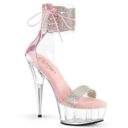 Pleaser DELIGHT-627RS Transparent Rose Sale Women
