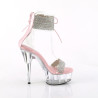 Pleaser DELIGHT-627RS Transparent Rose Sale Women