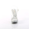 Fabulicious ELEGANT-408ABRS Clear Heeled Women Sandals