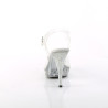 Fabulicious ELEGANT-408ABRS Clear Heeled Women Sandals