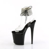 Pleaser FLAMINGO-891-2RS Transparent Black Sale Women