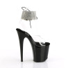Pleaser FLAMINGO-891-2RS Transparent Black Sale Women