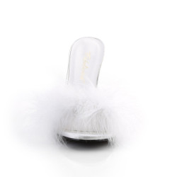 Fabulicious CLASSIQUE-01F White Vegan Fur Sale Women