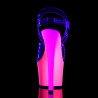 Pleaser RAINBOW-308UV High Heeled Pole Dance Shoes