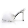 Fabulicious CLASSIQUE-01F White Vegan Fur Sale Women