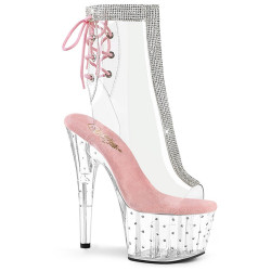Pleaser STARDUST-1018C-2RS Transparent Rose Sale Women