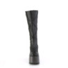 Demonia CAMEL-280 Black Vegan Chunky Platform Boots