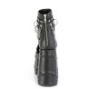Demonia WAVE-22 Black Vegan Leather Sale Women