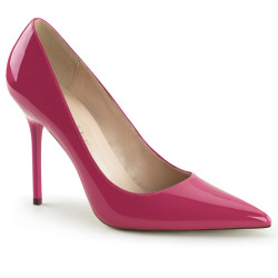 Pleaser CLASSIQUE-20 Pink Patent Sale Women Stiletto Pumps