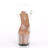 Pleaser ADORE-708G Rose Gold High Heeled Women Sandals