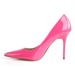 Pleaser CLASSIQUE-20 Pink Patent Sale Women Stiletto Pumps