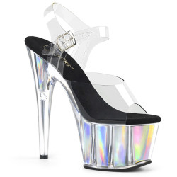 Pleaser ADORE-708HGI Holographic Platform High Heels