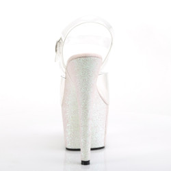 Pleaser ADORE-708HMG Opal Glitter Platform High Heels